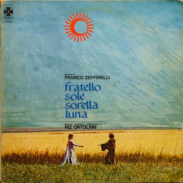 Riz Ortolani Fratello Sole Sorella Luna Original Soundtrack Lp 