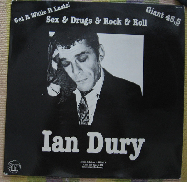 Ian Dury Sex And Drugs And Rock And Roll 12 Single Re The Record Album 7180